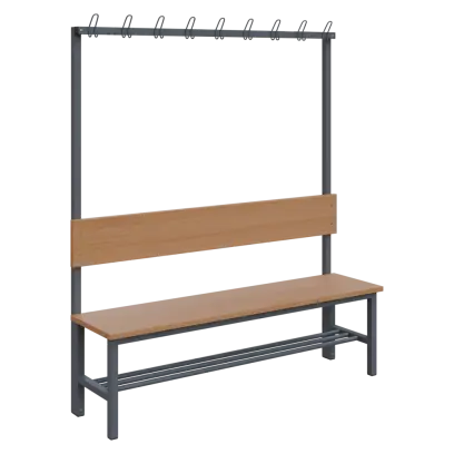 SVJ - 160 stěna jednostranná věšáková RAL 7046 - šedá